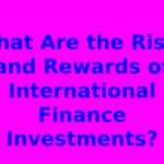 What Are the Risks and Rewards of International Finance Investments?